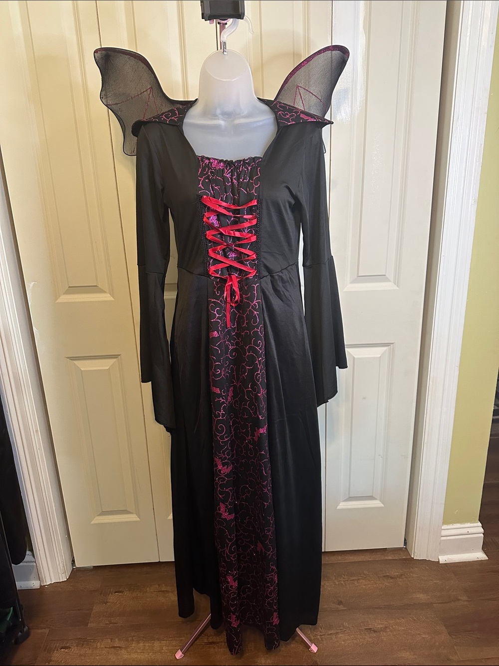 Women’s Black and Pink Dark Fairy Costume